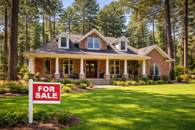 East Texas pine trees